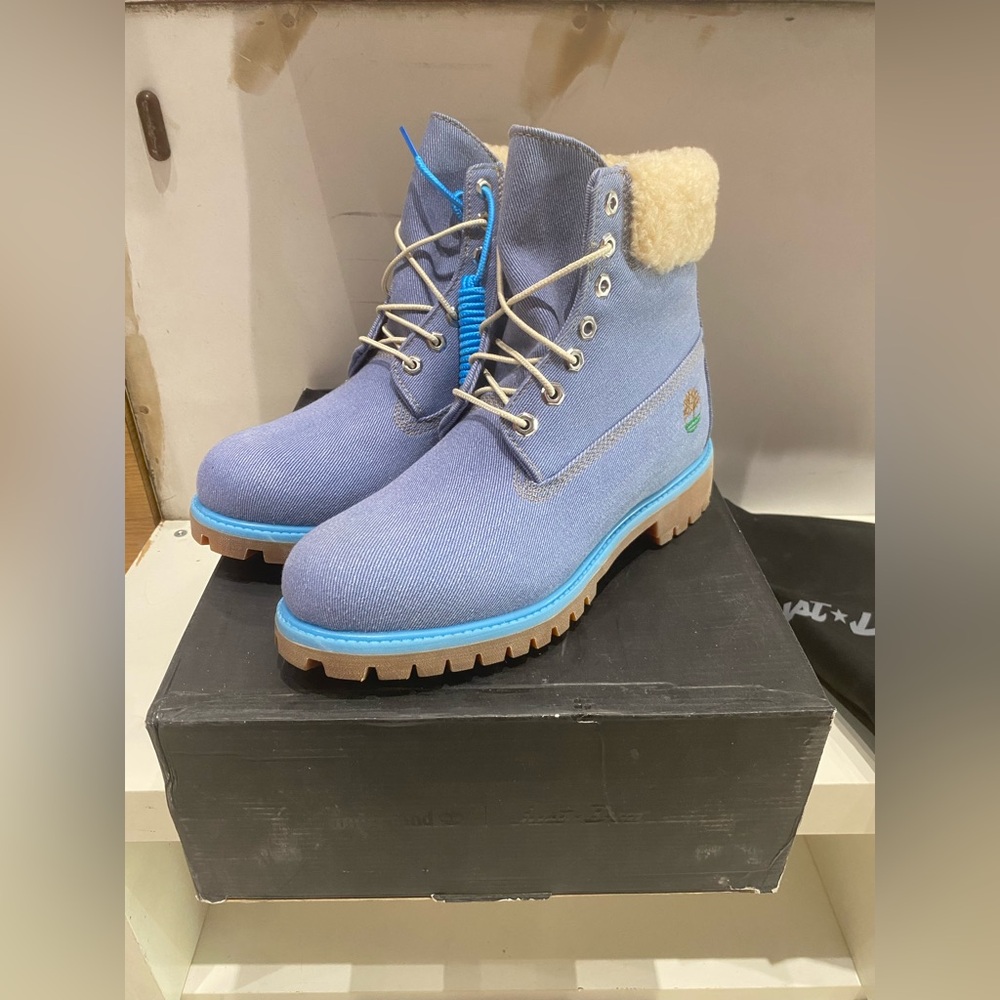 Timberland Just Don 6 Inch Premium Denim Boots A1UXU484 Limited Edition Men’s